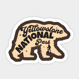 Yellowstone National Park Sticker